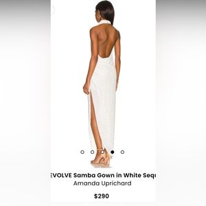 COPY - Amanda Uprichard Sequin Samba Gown